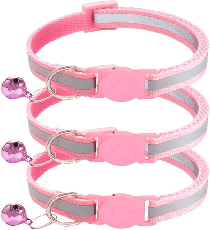 3 Pack Reflective and Breakaway Cat Collars by Unknown