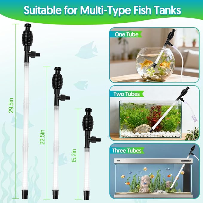 Fish Tank Cleaner Gravel Vacuum - Image 6