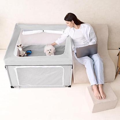 EHEYCIGA 42x42x26 Inches Puppy Playpen - Image 9