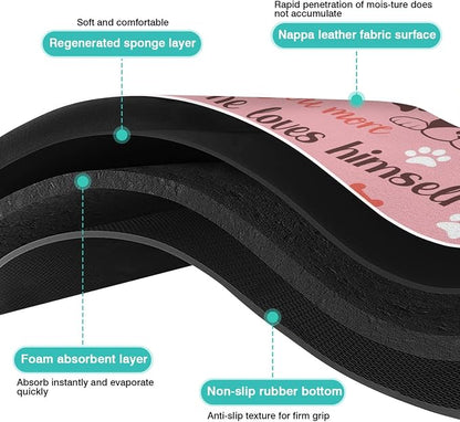 Pet Feeding Mat for Floors Waterproof Dog Mat for Food and Water Absorbent - Image 6