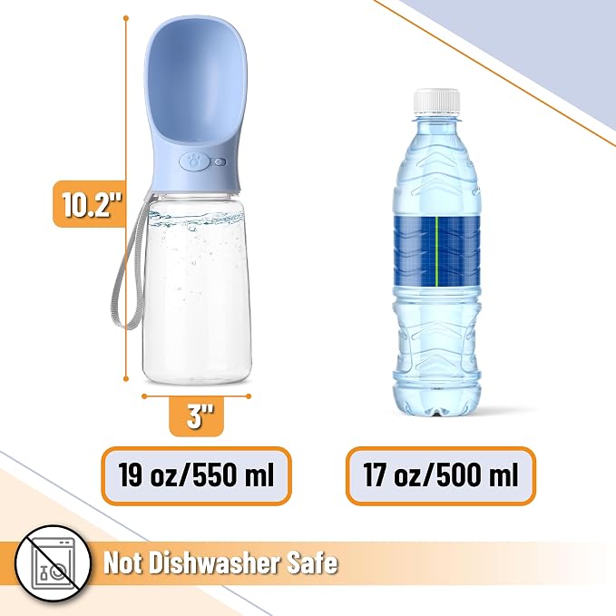 Mr. Pen Portable Dog Water Bottle - 19oz - Image 3
