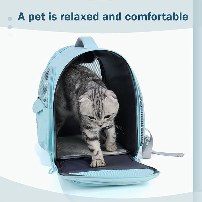 Cat Carrier Backpack, Large Space Animal Carrier Backpacks - Image 3