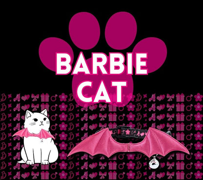1 PC Bat Wing Cat Collar with Bell, Adjustable Kitten Collar with Safety - Image 3