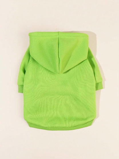 QWINEE Basic Dog Hoodie Sweatshirt Puppy Sweater Warm Cat Costumes Pet Clothes - Image 5