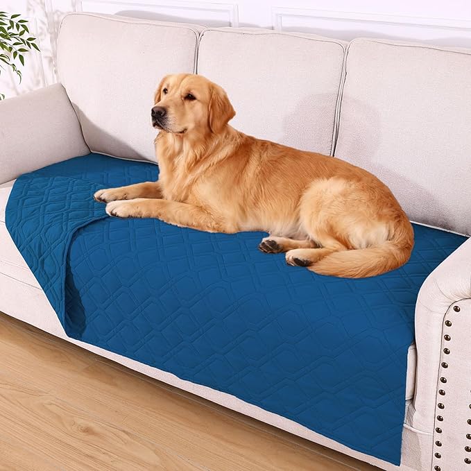hyha Waterproof Dog Bed Blanket, Soft Pet Blankets, Waterproof Couch Cover by hyha