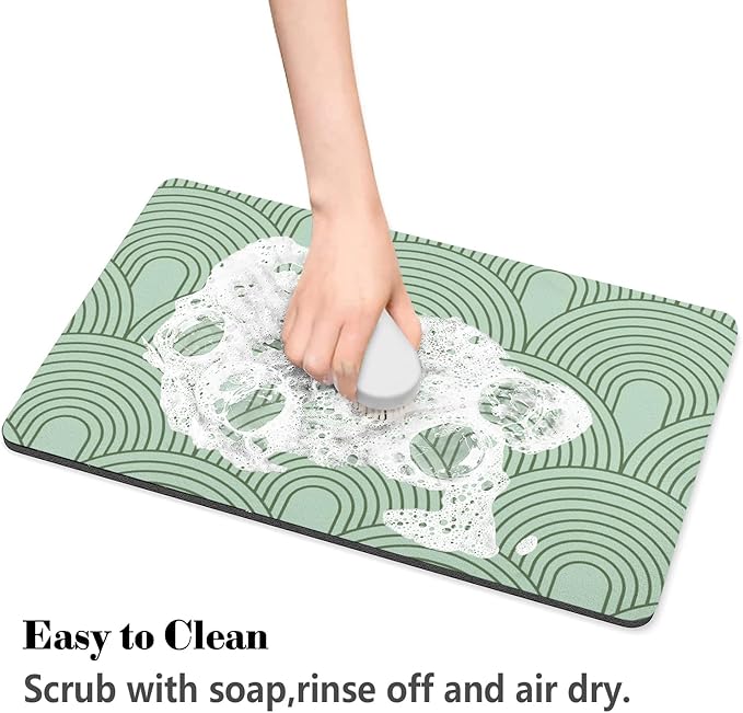 Dog Food Mats for Floors Absorbent, Pet Cat Food Mat - Image 6