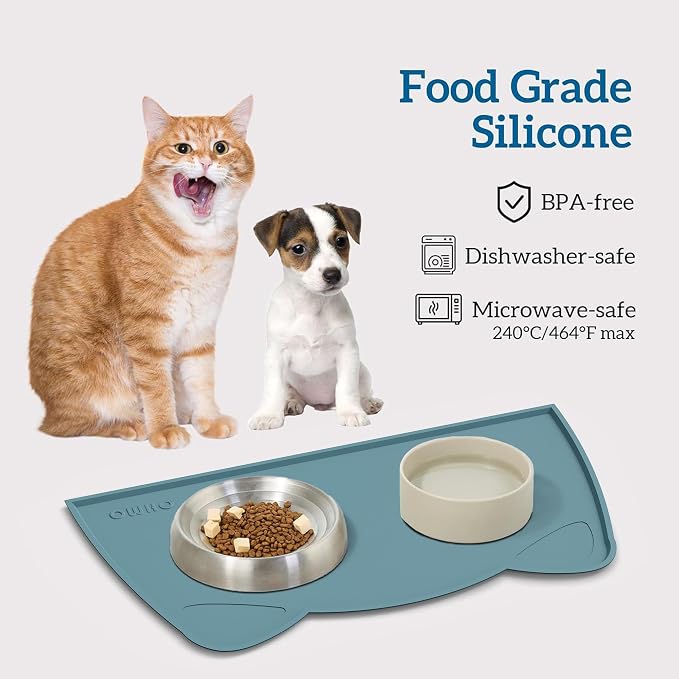 OHMO - Cat Food Mat, Silicone Pet Feeding Mat - Image 3