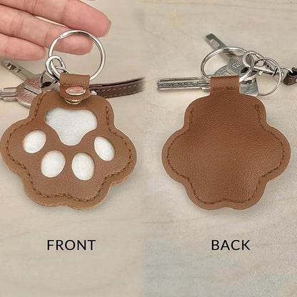 Dog Hair Keychain, Leather Pet Hair Collector Keychains, Pet Fur Keepsake Gift - Image 5