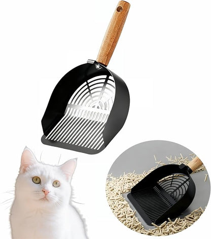 Chinshwehaw Premium Stainless Steel Cat Litter Scoop-Triple Guard by Chinshwehaw