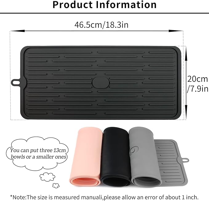 Ptlom Pet Placemat for Dog and Cat, Mat for Prevent Food and Water Overflow - Image 2