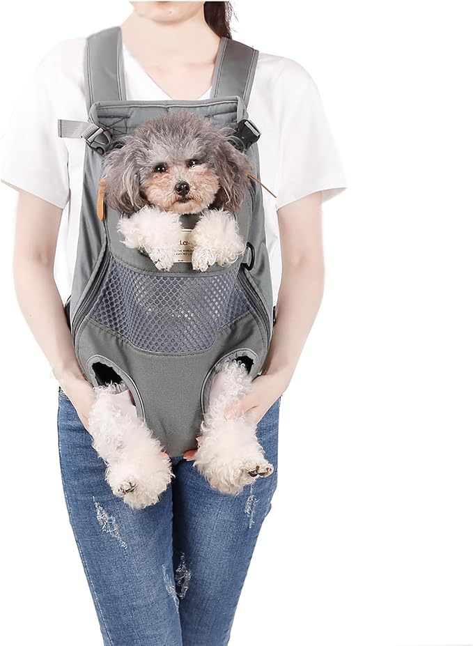 Lifeunion Legs Out Dog Carrier Backpack Hands-Free Adjustable Pet Travel Carrier by Lifeunion