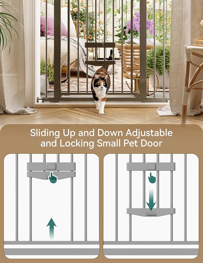 BABELIO 36 Inch Extra Tall Baby Gate - Image 4