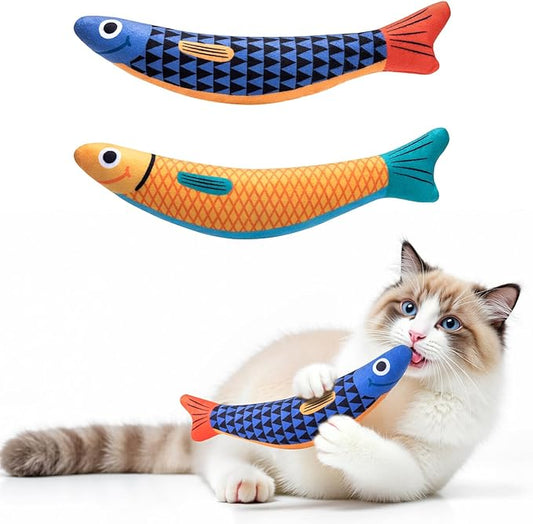 PetBusy Cat Toys with Interactive Soft Chew Kicker Cat Toys by HappypetschoosePetBusy