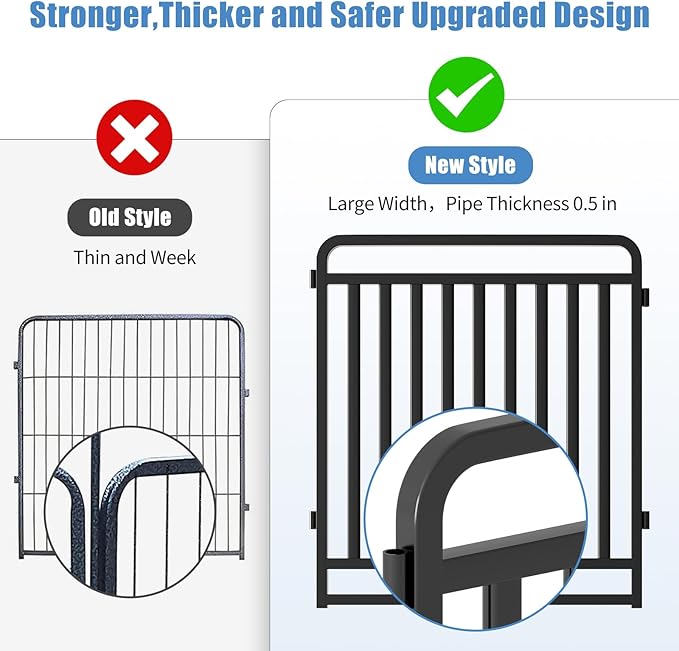 New Thickened Version Dog Playpen, 32 Inch Dog Fences - Image 3