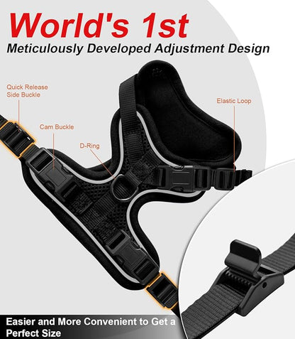 Cat Harness and Leash for Walking Escape Proof Soft Adjustable Cat Leash - Image 5