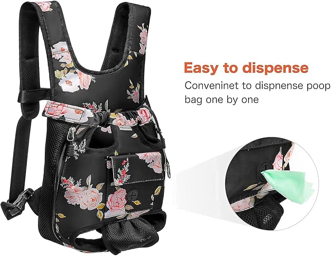 Petmolico Pet Dog Carrier Backpack, Adjustable Dog Legs-Out Front Backpack - Image 8