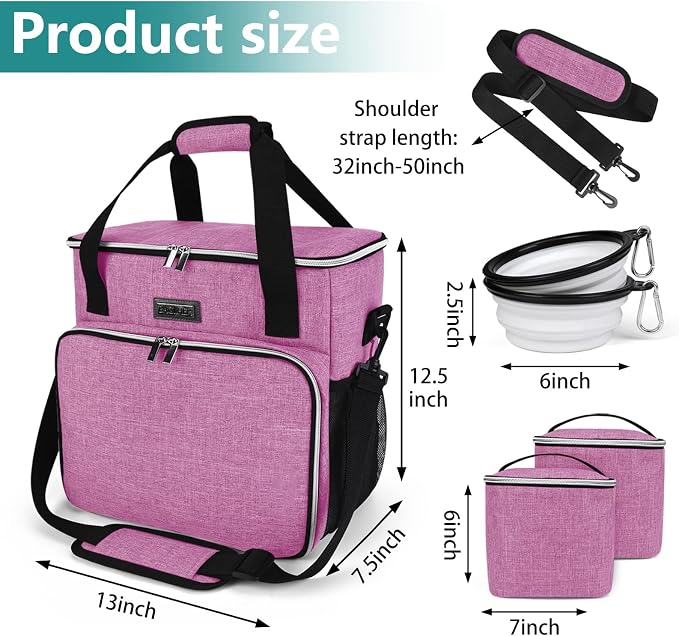 BAGLHER Dog Travel Bag, Pet Travel Bag, - Image 3