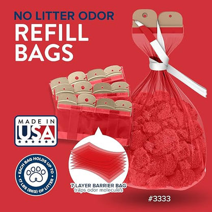 Red Rocket XL Cat Litter Pail Multi Kitty Twist’R Step Litter Disposal System - Image 4