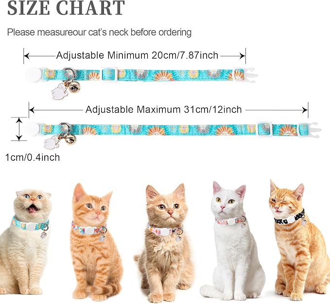 Unique style paws 2 Pack Kitten Collar Breakaway - Image 3