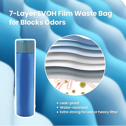 Neakasa PooGuard Litter Disposal Bin, 9.2L Trash Can - Image 6