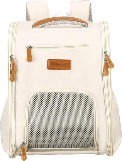 Pet Backpack Carrier, Portable and Ventilated, Oxford Cloth, Dogs Cats and by Unknown