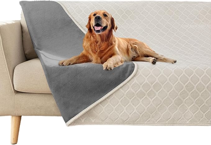 fuguitex Waterproof Dog Blanket Bed Cover Dog Crystal Velvet Moroccan Fuzzy by fuguitexHome