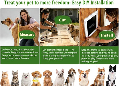 Dog Door Doggy Door Easy Install - Image 4