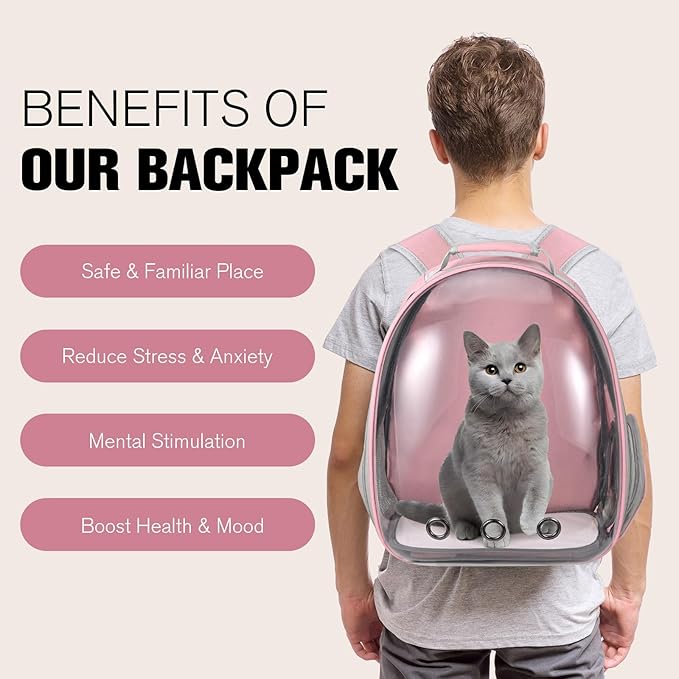 Cat Carrier Backpack, Pet Carrier Backpack Front Pack - Image 3
