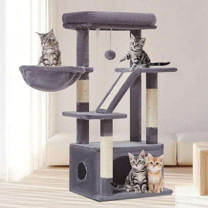 Taoqimiao Cat Tree, 38.5-Inch Cat Tower - Image 9