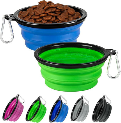 Collapsible Dog Bowls for Travel by HOSCAPE