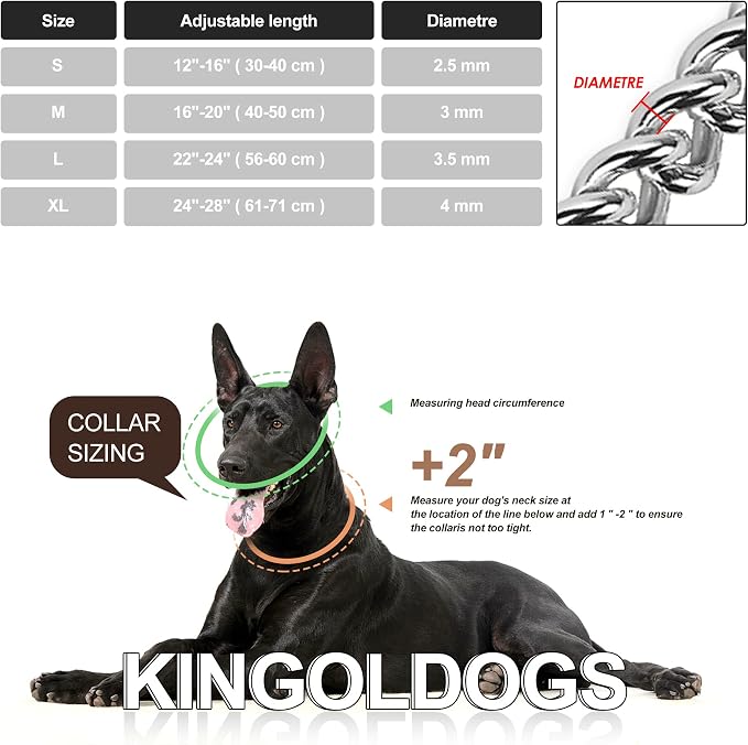 Dog Choke Martingale Collar - Image 6