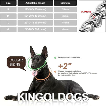 Dog Choke Martingale Collar - Image 6