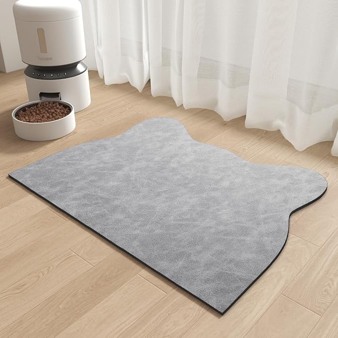 Absorbent Dog Food Mat-Dog Cat Mat by MontVoo