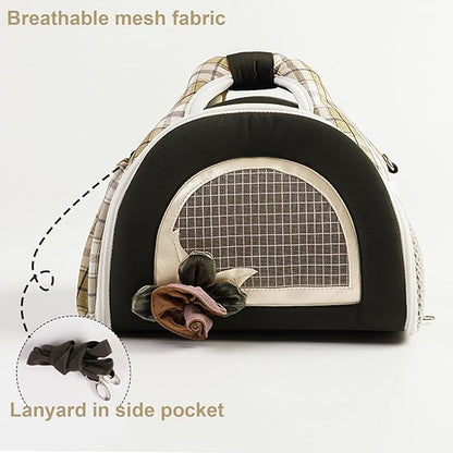 ABLAZEZAI Guinea Pig Carrier, Small Animal Travel Bag, Breathable Outdoor - Image 7