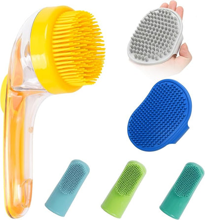ELEGX Pet Grooming Bath Massage Brush by ELEGX