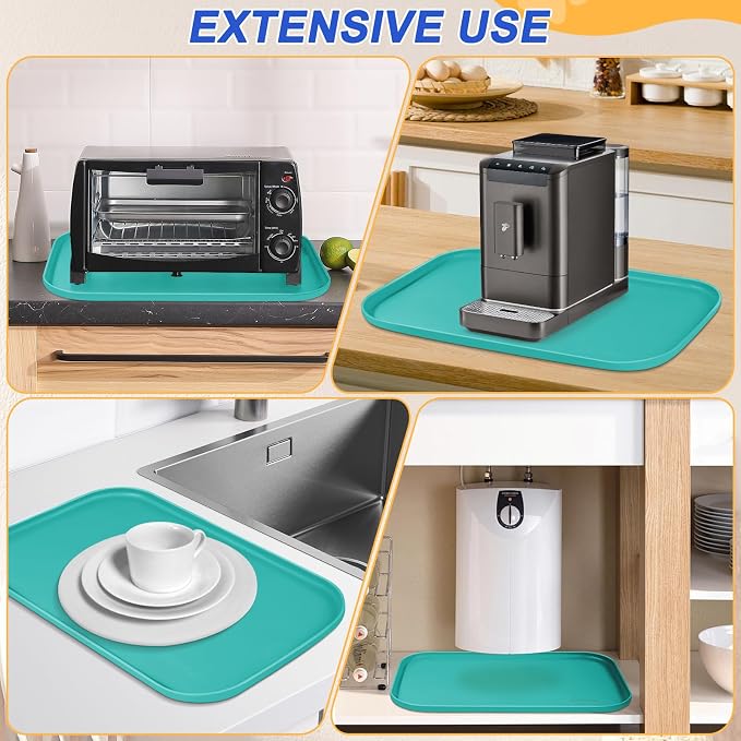 Silicone Pet Feeding Mat with Raised Edge - Image 8