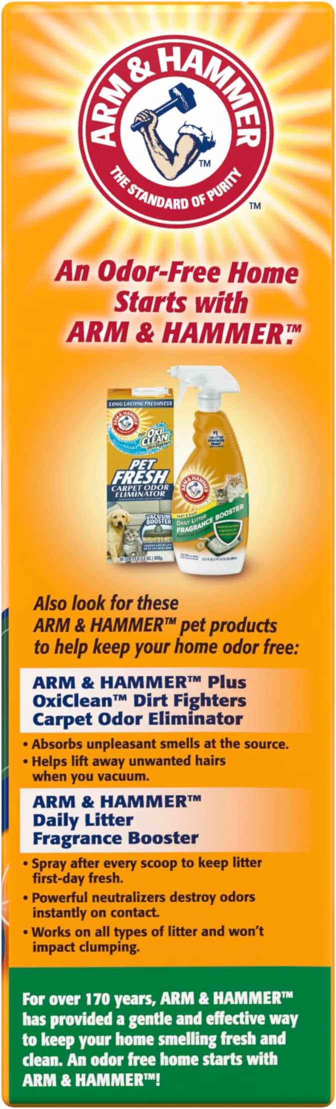 ARM & Hammer Cat Litter Deodorizer Double Duty, 20 oz, 6 Pack - Image 3