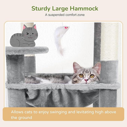 Globlazer Cat Tree Tower with Scratching Post - Image 4