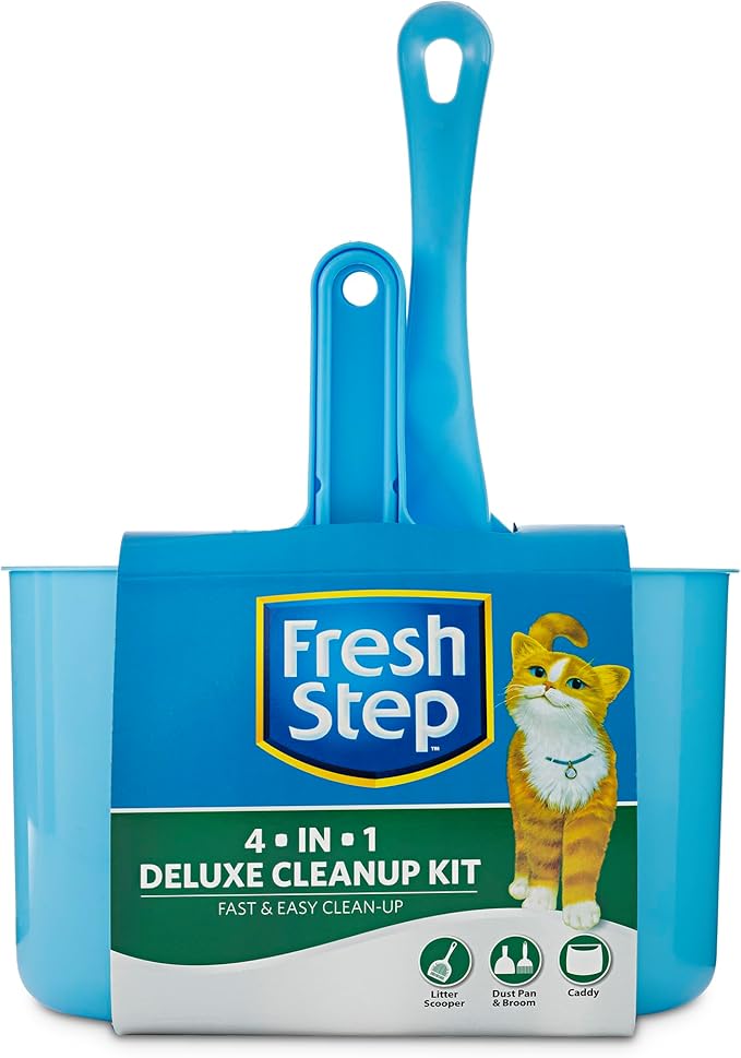Fresh Step 4 in 1 Deluxe Cat Litter Cleanup Kit - Image 2