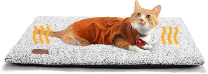 Self Warming Cat Bed Self Heating Cat Dog Mat 29.1 x 18.9 inch Extra Warm by MoraPets