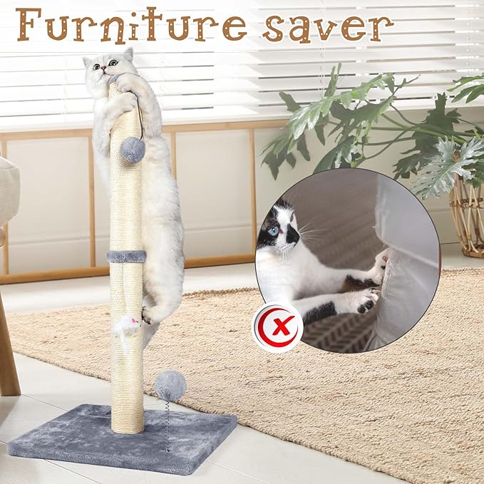 ANWA 32" Tall Cat Scratching Posts - Image 6