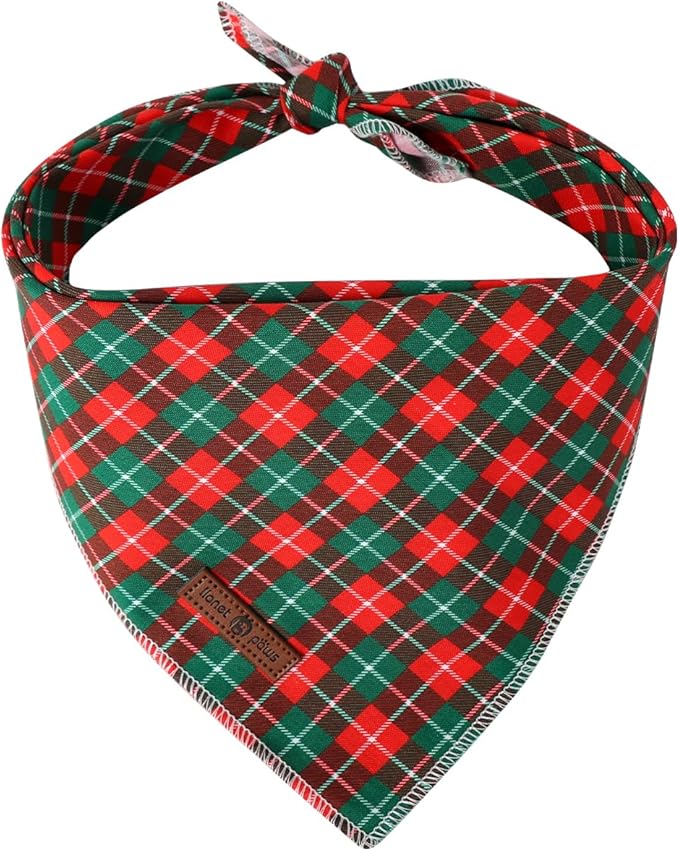 Lionet Paws Cotton Christmas Dog Bandanas, Autumn Scarves by lionetpaws