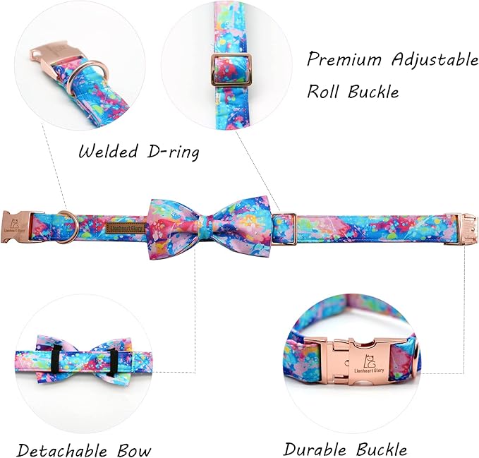 Lionheart glory Dog Collar, Colorful Dog Collar - Image 5