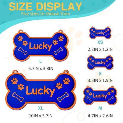 Personalized Dog Crate Sign Custom Dog Kennel Accessories Name Plate Doghouse - Image 2