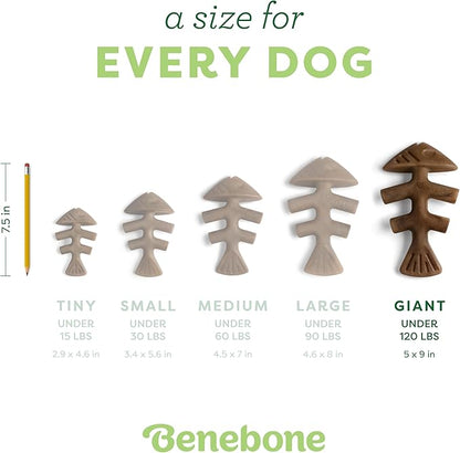 Benebone Fishbone Durable Dog Chew Toy - Image 4