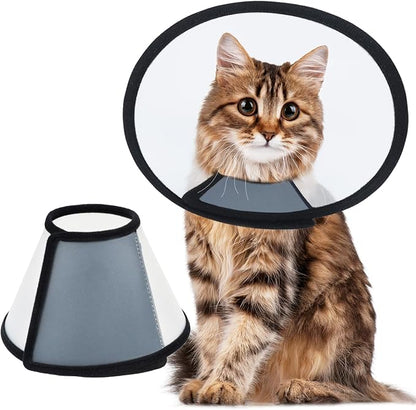 Vivifying Cat Cone, Adjustable Recovery Pet Cone, Lightweight Plastic - Image 8