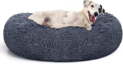 MIXJOY Orthopedic Dog Bed Comfortable Donut Cuddler Round Pet Beds Ultra Soft by MIXJOY