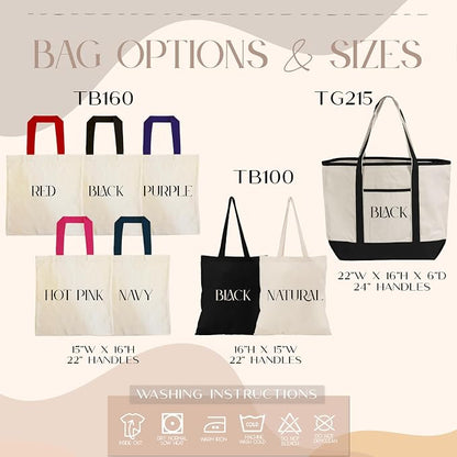 Personalized Canvas Pet Tote Bag - Image 6