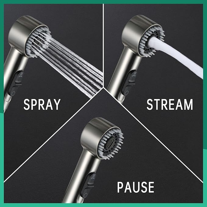 3 Mode Dog Shower Attachment, High Pressure Handheld Sprayer - Image 4
