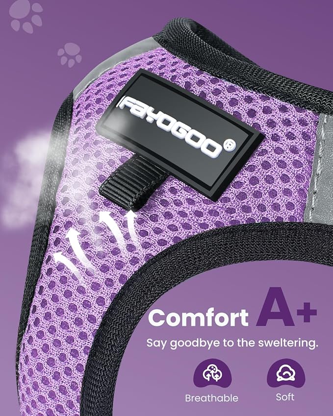 FAYOGOO Cat Harness, Cat Leash and Harness Set - Image 2